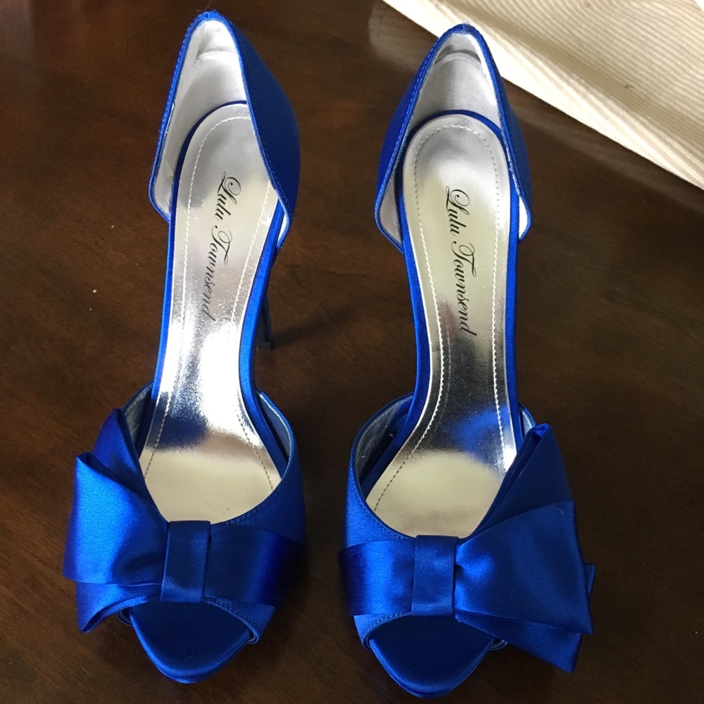Blue Lulu Townsend Heels